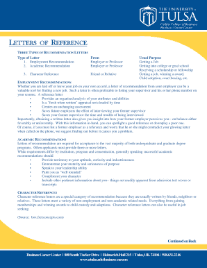 Reference letter for a friend example - HREE TYPES OF RECOMMENDATION LETTERS