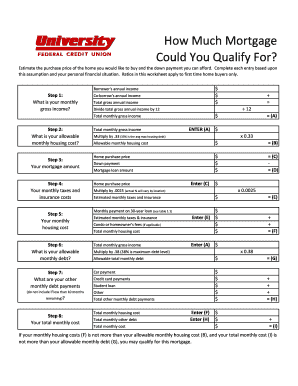 Mortgage Qualification Calculator