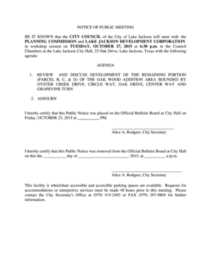 W4 filled out example - Fri day OCTOBER 23 201 5 at PM Alice A Rodgers City - lakejackson-tx