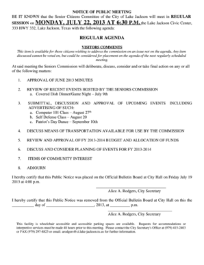 Printable bowling score sheet pdf - BE IT KNOWN that the Senior Citizens Committee of the City of Lake Jackson will meet in REGULAR - lakejackson-tx