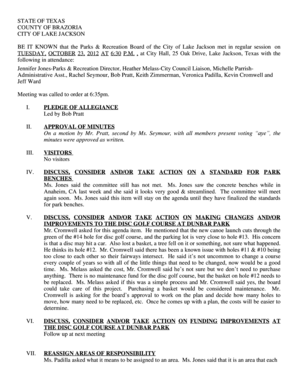 I 765 form pdf - H DISCUSS CONSIDER ANDOR TAKE ACTION ON MAKING CHANGES - lakejackson-tx