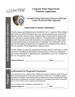 Inventory template for small business - Longview Police Department Volunteer Application - longviewtexas