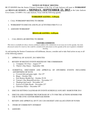 Blank purchase agreement form pdf - SEPTEMBER 23 2013 at - Lake Jackson Texas - lakejackson-tx