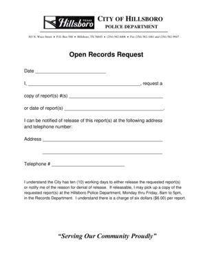 Suny timesheets - Open Records Request - Hillsboro Texas - hillsborotx