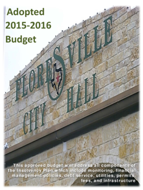 How to make incident report - RG ADOPTED BUDGET REPORT - 7722pdf None - cityoffloresville