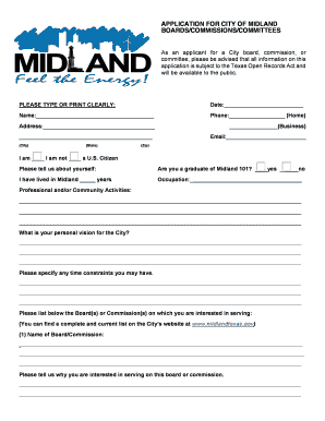 High potassium foods chart - APPLICATION FOR CITY OF MIDLAND BOARDSCOMMISSIONSCOMMITTEES