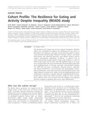 Biodata format for job - Cohort Profile - International Journal of Epidemiology - ije oxfordjournals