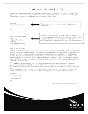 Cover Letter Guide