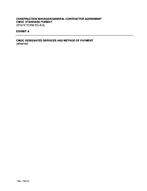 Construction Manager/General Contractor Agreement