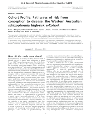 Fillable contract template - Cohort Profile Pathways of risk from conception to disease the bb - ije oxfordjournals