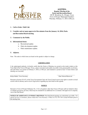 Baby registry checklist pdf - Town of Prosper Municipal Chambers - prospertx