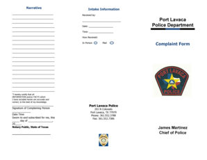 Standard operating procedure sample pdf - Port Lavaca Date Police Department - portlavaca