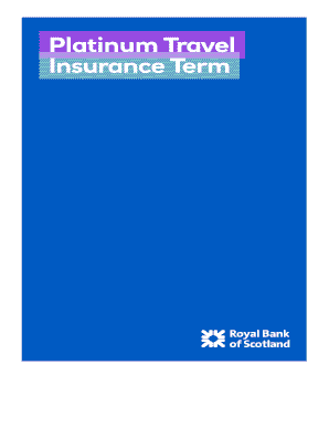 tsb platinum travel insurance cover