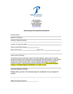 Performance agreement sample - Please allow up to ten 10 business days for completion - princetontx