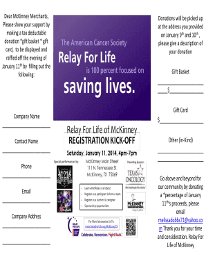 Timeline worksheets pdf - Dear McKinney Merchants Please show your support by making a tax deductable donation gift basket gift card to be displayed and raffled off the evening of January 11th by filling out the following - mckinneytexas