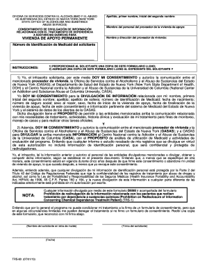 CONSENTIMIENTO DE DIVULGACIÓN DE INFORMACIÓN RELACIONADA CON EL TRATAMIENTO DE DEPENDENCIA A SUSTANCIAS QUÍMICAS PARA VIVIENDA DE APOYO PERMANENTE