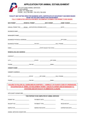 Sample travel expense report - NEW PERMIT RENEWAL PERMIT NEW OWNER NAME CHANGE - Plano TX - plano