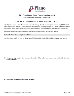 Dd form 2977 example - 2015 Consolidated Grant Process Attachment 11 For