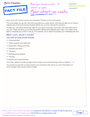 Start-up Costs Guide