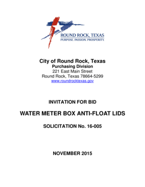 Trailer rental contract - WATER METER BOX ANTI-FLOAT LIDS - Round Rock Texas - roundrocktexas