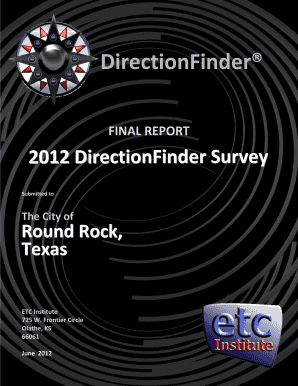 Example of questionnaire - Section 1 Charts and Graphs - roundrocktexas