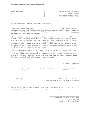 Ds 11 form example - STATE OF TEXAS IN THE MUNICIPAL COURT VS CITY OF TOOL - tooltexas