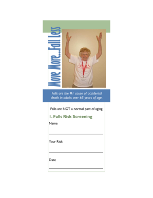 Falls Prevention Program