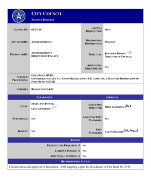 Project pricing template - FORT BEND MUD21 - sugarlandtx