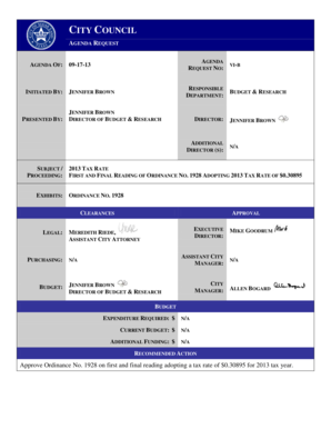 Livestock bill of sale - 2013 TAX RATE - sugarlandtx