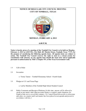 Cost analysis example - NOTICE OF REGULAR CITY COUNCIL MEETING CITY OF TOMBALL TEXAS - ci tomball tx