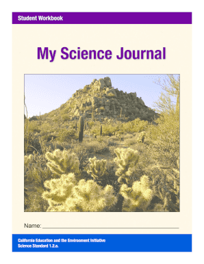 California Science Student Workbook