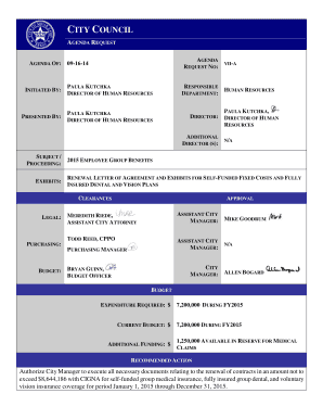 Declaration of irrevocable trust form - AGENDA REQUEST - sugarlandtx