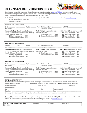 AYSO Registration Form