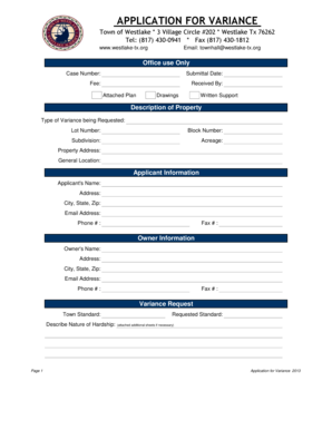 How to thank sponsors in a speech - Office use Only Description of Property Applicant Information - westlake-tx