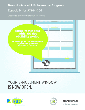 Group Universal Life Insurance Enrollment Form