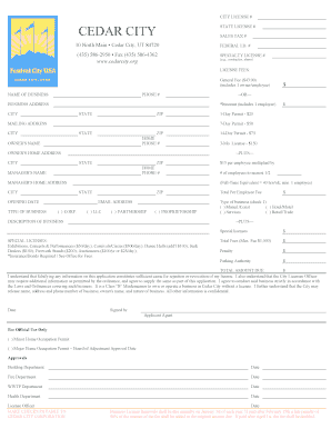 Feedback form for workshop - CITY LICENSE #