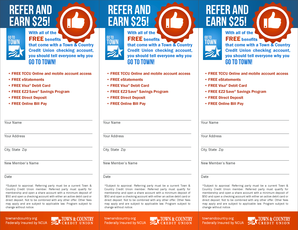 Town & Country Credit Union Referral Form