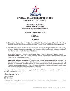 Cute fax cover sheet - Discuss the charges filed by the Bell County Sheriffs Department against Mayor Pro Tem Judy Morales and the impact of those charges on her Council duties - ci temple tx