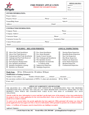 New customer credit application form pdf - OFFICE USE ONLY FIRE PERMIT APPLICATION PERMIT FEE NON