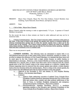 Internal audit report format for manufacturing company - NOTICE OF CITY COUNCIL - westlakehillsorg