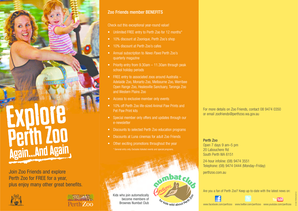 Zoo Friends Membership Registration Form