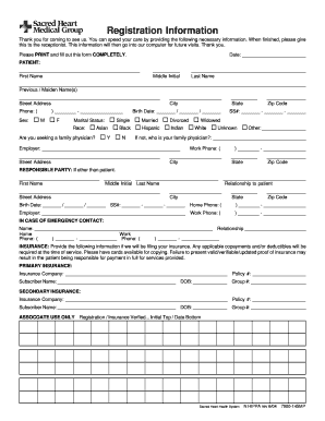 Patient Registration Form