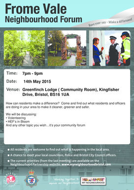 Neighbourhood Forum Meeting Invitation