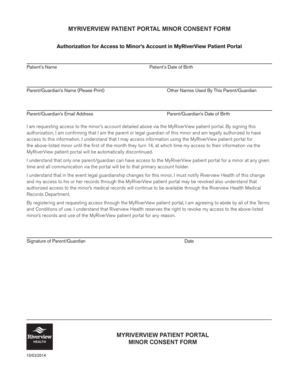 Consent form format - myriverview