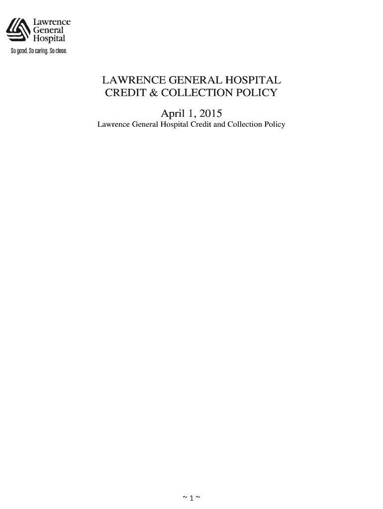 Fillable Online LAWRENCE GENERAL HOSPITAL Fax Email Print pdfFiller