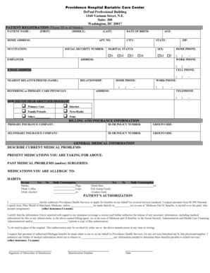 Patient Registration Form