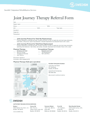 Joint Journey Therapy Referral Form