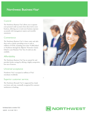 Northwest Business Visa Application