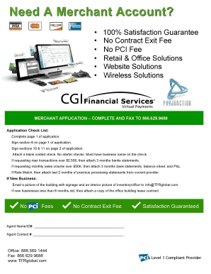Merchant Application Form