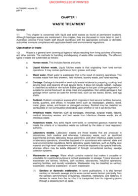 CHAPTER 1 - WASTE TREATMENT - Department of Defence - defence gov